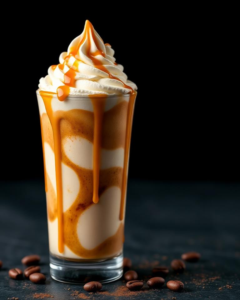 Frappé de Café com Caramelo