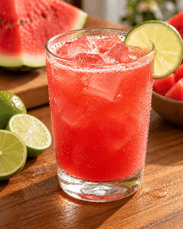 Suco de Melancia com Limão