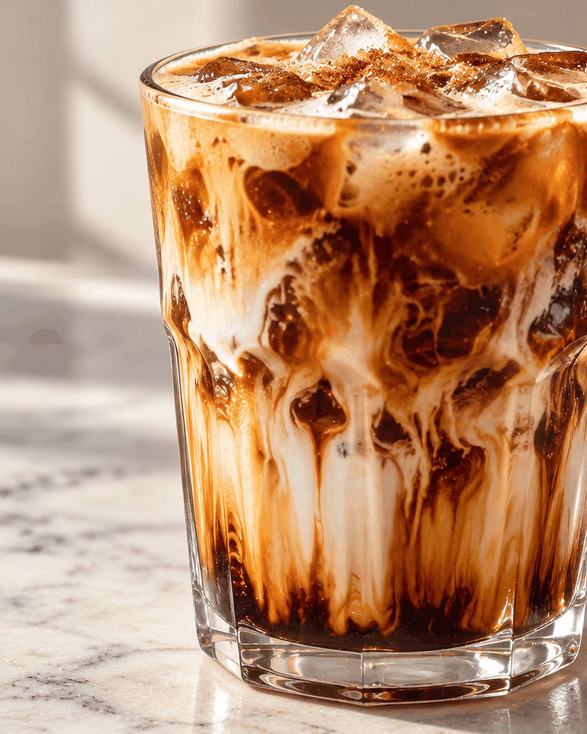 Espresso Shaké au Sucre Brun